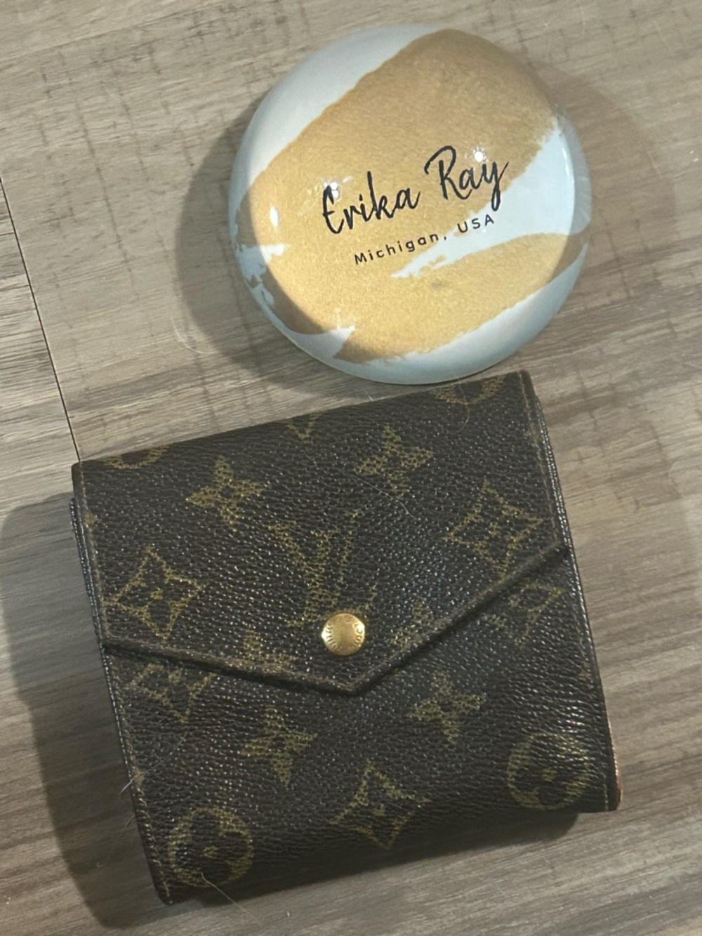 Louis Vuitton Monogram Elise Compact Wallet - Picture 12 of 16
